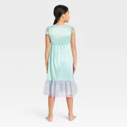 Girls' Disney Princess Ariel Fantasy NightGown - Blue