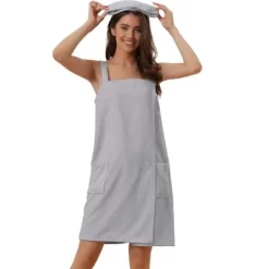 Cheibear Womens Towel Wrap Bathrobe Spa Towels Robe With Adjustable Closure For Gym Shower 19 Cheibear Womens Towel Wrap Bathrobe Spa Towels Robe With Adjustable Closure For Gym Shower -Cozy Nights Sales Store GUEST 02096bba edc9 4708 9f02 0b6ccb6365dd
