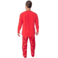 DC Comics Men's The Flash Superhero Fleece Shirt And Pant 2 PC Pajama Set -Cozy Nights Sales Store GUEST 03355912 4501 4260 83bc bd3ec9e12e04