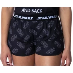 Star Wars Women's Love You To The Death Star Racerback Tank Shorts Pajama Set Black -Cozy Nights Sales Store GUEST 03ca2a14 1dc7 4492 8484 8e30d0c728fc