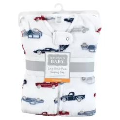 Hudson Baby Infant Boy Plush Sleeping Bag, Sack, Blanket, Cars