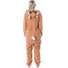 Rudolph The Red Nosed Reindeer Unisex Adult Fleece Union Suit Pajama Sleepwear