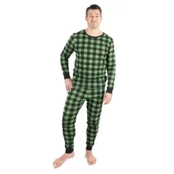 Leveret Mens Two Piece Cotton Plaid Christmas Pajamas -Cozy Nights Sales Store GUEST 05b13698 793e 4c1e bec4 2c7444edb918