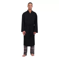 Hanes Premium Men's Solid Waffle Robe - One Size Fits Most -Cozy Nights Sales Store GUEST 06133fdf eff4 45d1 b874 4a115bae7e1f