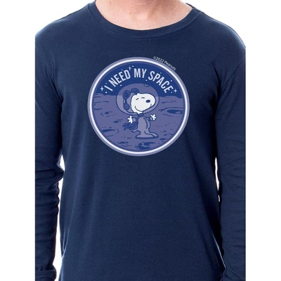 Peanuts Family Snoopy I Need My Space 2 Piece Unisex Sleep Pajama Set Adult 3 Peanuts Family Snoopy I Need My Space 2 Piece Unisex Sleep Pajama Set Adult - Image 3