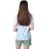 Teenage Mutant Ninja Turtles Women's Tie-Dye Sleep Pajama Set Short Multicolored