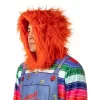 Child's Play Mens' Chucky Good Guys Hooded Union Suit Costume Sleep Pajama Blue