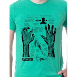 Universal Monsters Mens' Frankenstein Character Halloween Sleep Pajama Set Multicolored