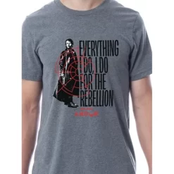 Star Wars Mens' TV Show Series Andor Rebellion Cassian Sleep Pajama Set Multicolored