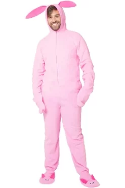 A Christmas Story Family Pajamas Ralphie Pink Bunny Matching Onesie Pink -Cozy Nights Sales Store GUEST 0d4bb086 1155 468f b074 16aa6e3a59dd