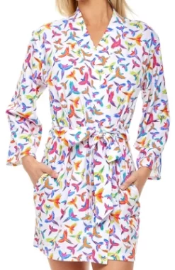 Women's Soft Cotton Knit Jersey Lounge Robe With Pockets, Short Bathrobe -Cozy Nights Sales Store GUEST 0df78f63 d56d 44ca 9d2f 254d6bfeda10