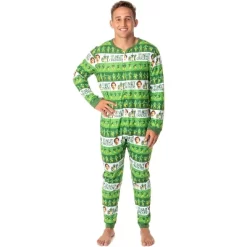 Elf The Movie Mens' Film Son Of A Nutcracker Footless Sleep Union Suit Multicolored -Cozy Nights Sales Store GUEST 0e36f5c7 c07b 4da0 a87f d90e5ac3008d