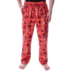 Disney Men's Mulan Mushu The Chinese Dragon Allover Character Pajama Pants Red -Cozy Nights Sales Store GUEST 0e40a8a4 ec0b 4a32 ba81 c18834f885c9