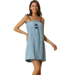 Cheibear Womens Spa Towels Snap Closure Camisole Towel Wrap Bathrobe -Cozy Nights Sales Store GUEST 0e7ca685 433f 4f65 863d 056e15d53363