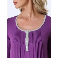 Cheibear Womens Sleepwear Lounge Long Dress With Pockets Soft Nightshirt Pajama Nightgown 8 Cheibear Womens Sleepwear Lounge Long Dress With Pockets Soft Nightshirt Pajama Nightgown -Cozy Nights Sales Store GUEST 0fbfc5cc ede0 4355 9c71 46d07b42c4f5