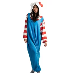 SANRIO Hello Kitty & Friends Hooded Hello Kitty Kigurumi Cosplay Union Suit -Cozy Nights Sales Store GUEST 104f7146 c5db 4883 8f9e 879b6135d7ff
