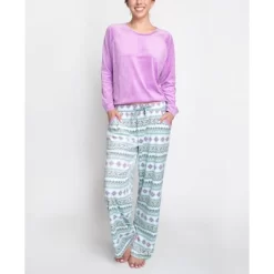 MUK LUKS Women's Winter Warmup Pajama Set -Cozy Nights Sales Store GUEST 10c6e26c fa4a 461f 98ef 3dd09102c449