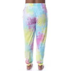 Gilmore Girls Womens' Luke's Diner Logo Tie-Dye Sleep Jogger Pajama Pants Multicolored