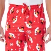 Sesame Street Men's Santa Elmo Christmas Holiday Lounge Pajama Pants