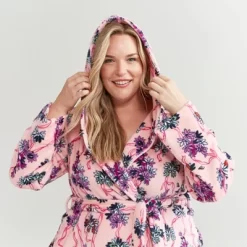 Vera Bradley Women's Fleece Plush Fleece Robe -Cozy Nights Sales Store GUEST 12914482 8c36 4a3f b6ee 622d840283c5