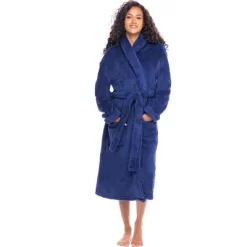 Women's Fuzzy Plush Fleece Winter Robe, Warm Soft Bathrobe For Her -Cozy Nights Sales Store GUEST 136873c7 3897 483c 8f74 880121f34dd5