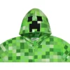 Minecraft Creeper Costume Pajama Outfit One Piece Union Suit