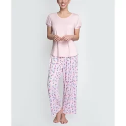 MUK LUKS Women's Spring Getaway PJ Set -Cozy Nights Sales Store GUEST 16524263 6ae3 407f adb1 e1d0459f1802