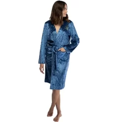 Harry Potter Womens Velvet Robe Hogwarts Houses -Cozy Nights Sales Store GUEST 17a8dfdd a616 4bf7 931f e615b6624abc
