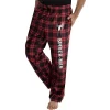 Marvel Comics Men's Spider-Man Plaid Loungewear Pajama Pants Red Plaid