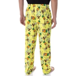 SpongeBob SquarePants Men's Pineapple House Adult Lounge Pajama Pants