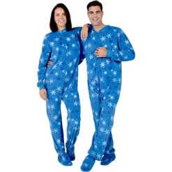 Footed Pajamas - Its A Snow Day Adult Fleece Onesie -Cozy Nights Sales Store GUEST 1beb1eca 72b9 467a b1a4 dcfedac87236