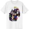 Jojo's Bizarre Adventure Golden Wind Men's Short Sleeve Shirt & Sleep Shorts Set