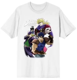 Jojo's Bizarre Adventure Golden Wind Men's Short Sleeve Shirt & Sleep Shorts Set