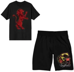 Harry Potter Gryffindor Men's Short Sleeve Shirt & Sleep Shorts Set -Cozy Nights Sales Store GUEST 1cc71865 55de 406f b75a 38be955d3785