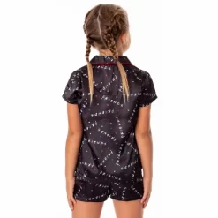 Friends TV Show Girls' TV Series Logo 3 Piece Pajama Shortie Lounge Set