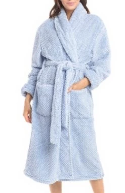 Women's Fuzzy Plush Fleece Winter Robe, Warm Soft Bathrobe For Her -Cozy Nights Sales Store GUEST 1db6e986 4091 4091 aa8c 96c4e12057c3