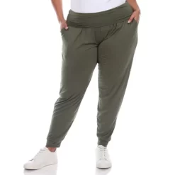Women's Plus Size Harem Pants - White Mark -Cozy Nights Sales Store GUEST 1e735d7c 839f 4e77 bc1c dd018cee35c6