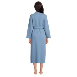 Lands' End Women's Waffle Long Robe