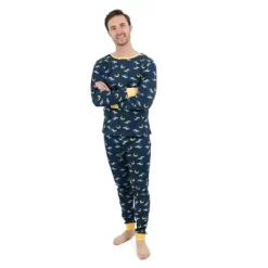 Leveret Mens Two Piece Cotton Pajamas -Cozy Nights Sales Store GUEST 20466dfd 4f59 4e06 95bb fa822400c0a1