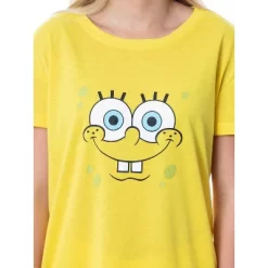 Nickelodeon SpongeBob SquarePants Womens' Faces 2 Piece Jogger Pajama Set Yellow -Cozy Nights Sales Store GUEST 20c2f719 3187 4502 bce6 89ee5d59134b
