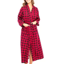 Women's Soft Cotton Flannel Robe, Long Hooded Night Dress -Cozy Nights Sales Store GUEST 20dfea3e 3682 403f 8507 90567473d78e