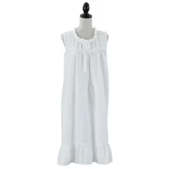 Saro Lifestyle Embroidered Sleeveless Nightgown 8 Saro Lifestyle Embroidered Sleeveless Nightgown -Cozy Nights Sales Store GUEST 2196fe6f e347 4954 ac38 6608f57aca0e