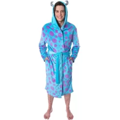 Disney Adult Monsters Inc Sulley Costume Fleece Plush Robe Bathrobe -Cozy Nights Sales Store GUEST 22072d92 4ad7 49ca a0c0 0f9416db4e4c