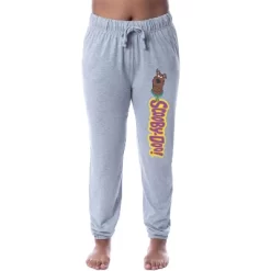 Scooby-Doo Womens' Scooby Character Logo Icon Sleep Jogger Pajama Pants Grey -Cozy Nights Sales Store GUEST 2325172b d098 4b37 acbd e9ead5b0c22c