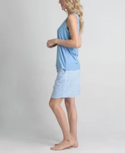 Hanes Lounging By The Bay 3 Piece PJ Set