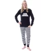 Star Wars Movie Film Title Logo Mens' Womens' Adult Unisex Sleep Pajama Set Black