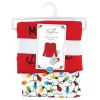 Touched By Nature Womens Unisex Holiday Pajamas, Merry And Bright
