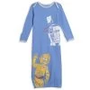 Star Wars Chewbacca R2-D2 C-3PO 3 Pack Sleeper Gowns