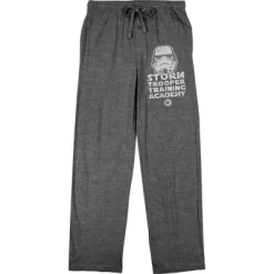 Star Wars Stormtrooper Training Academy Men's Graphite Heather Sleep Pajama Pants -Cozy Nights Sales Store GUEST 25471ce8 5e1f 494b 9895 a8bc48c3c195