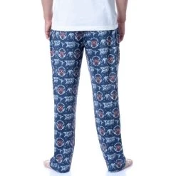 Marvel Mens' The Falcon Captain America Tossed Print Pajama Pants Blue -Cozy Nights Sales Store GUEST 265f4972 d8a3 4a97 b45d 772db09e3a8e
